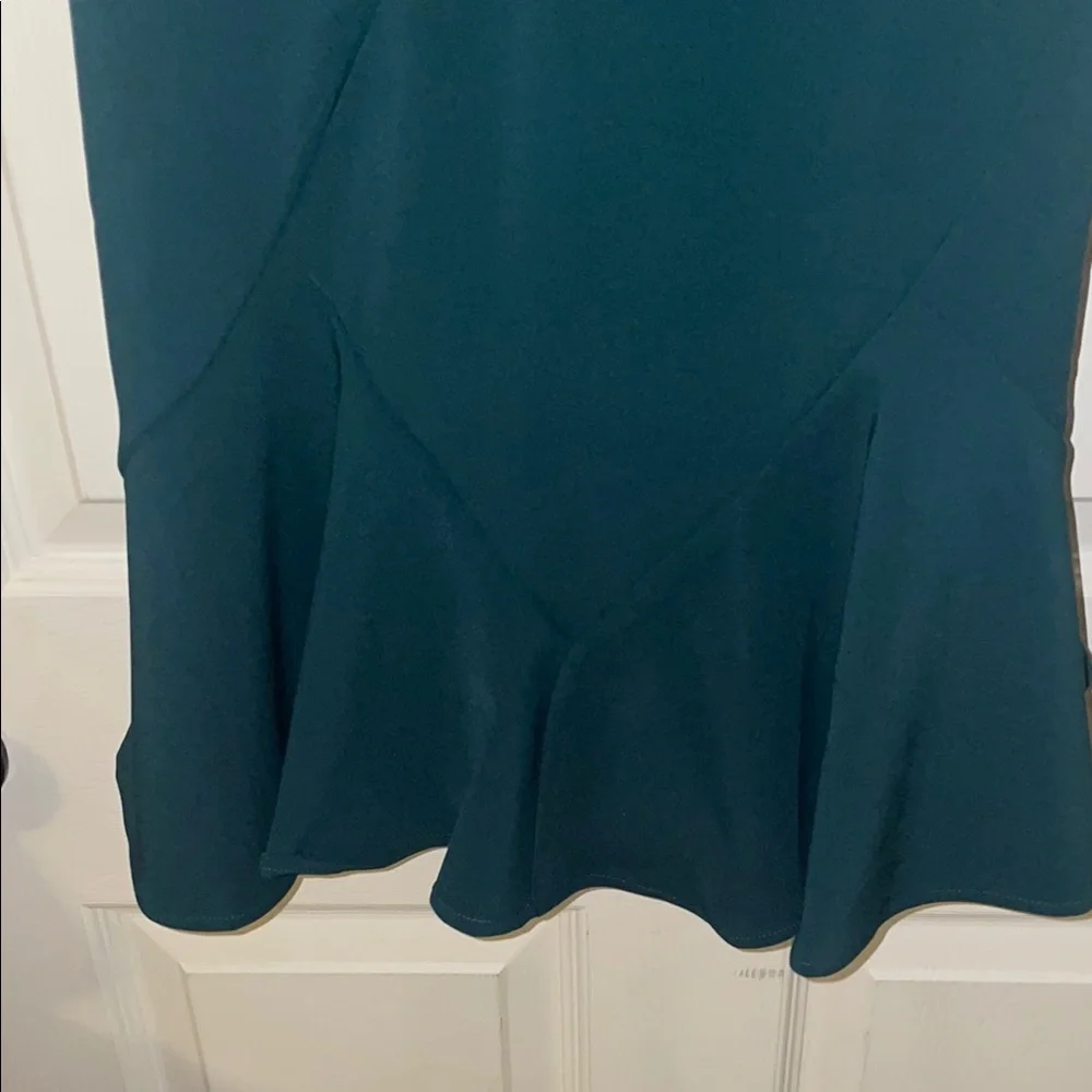 Lulu's Green Halter Sheath Dress - Picture 4 of 6